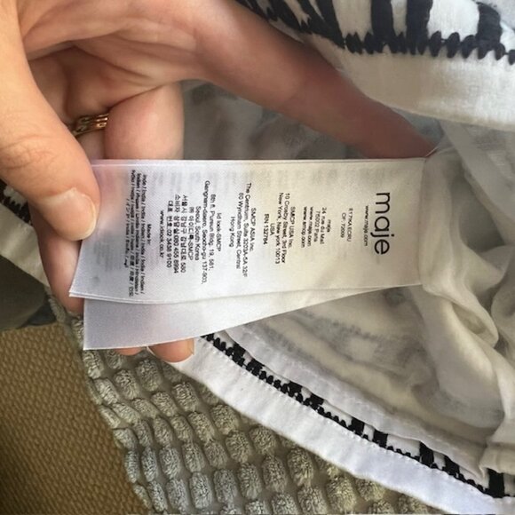 Maje Ika Embroidered Romper - Picture 7 of 8